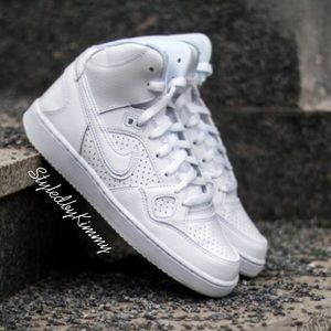 🌸 NIKE Son Of Force Sneakers Shoes White NEW